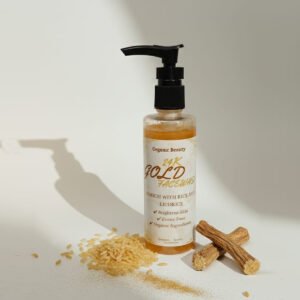 24K Gold Facewash by Organic Beauty