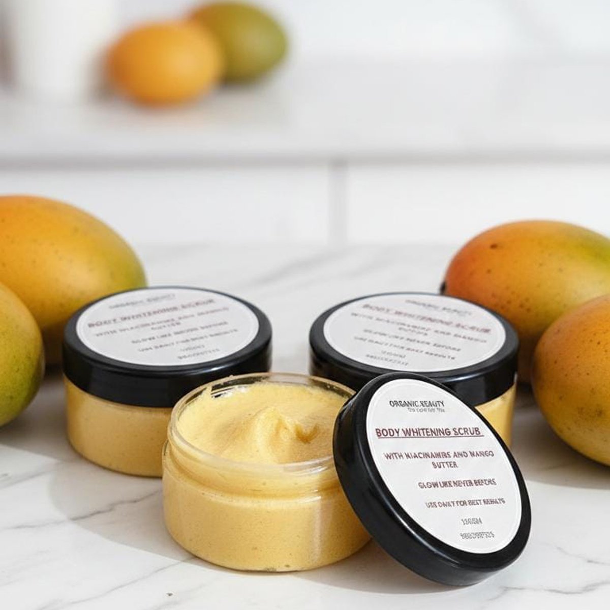 Body Whitening Scrub by Organic Beauty